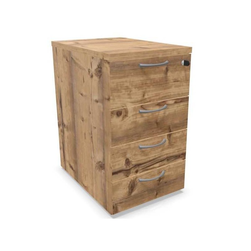 COMFORT│Caisson Hauteur bureau structurex profondeur 60 ou 80 cm Unicolore