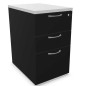 COMFORT│Caisson Hauteur bureau structurex profondeur 60 ou 80 cm Bicolore