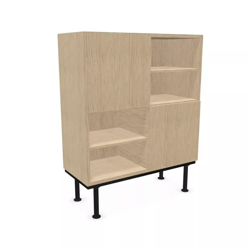 PRESTIGE│Rangement 2 portes L 100
