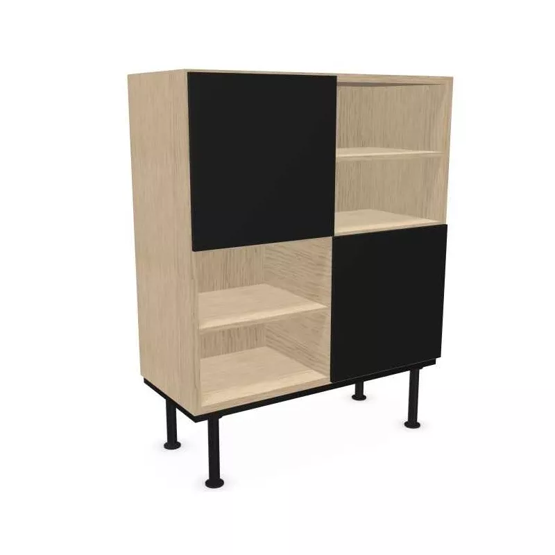 PRESTIGE│Rangement 2 portes L 100