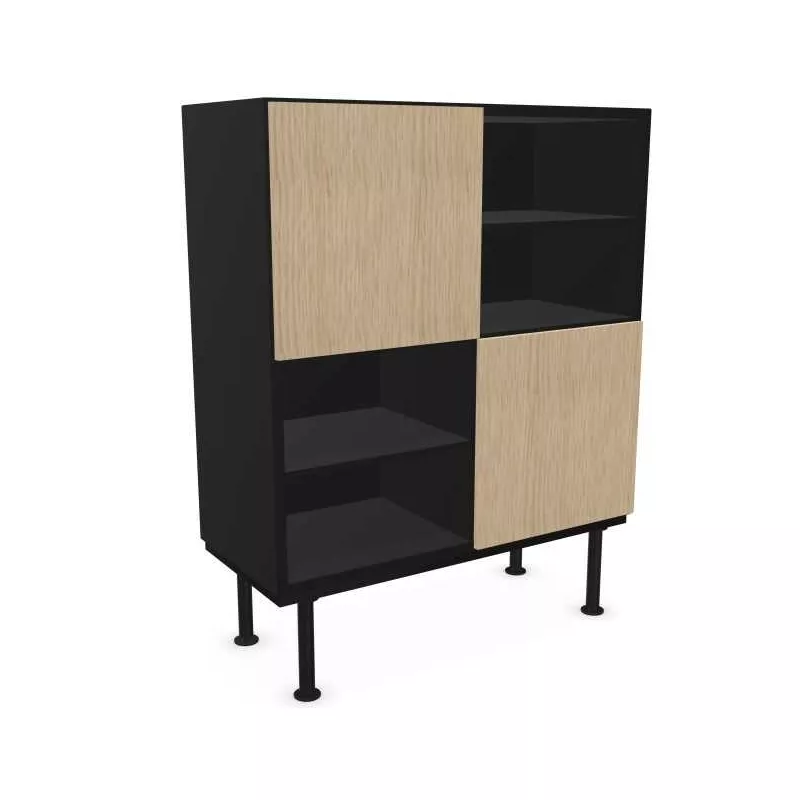PRESTIGE│Rangement 2 portes L 100