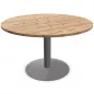 ENSEMBLE│Table ronde pied central│120 cm│ 4-5 personnes
