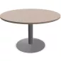 ENSEMBLE│Table ronde pied central│120 cm│ 4-5 personnes