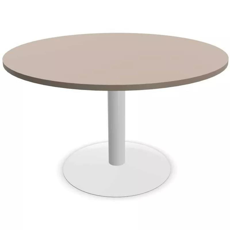 ENSEMBLE│table ronde pied central diamètre 100 ou 120 cm ENSEMBLE│table ronde pied central diamètre 100 ou 120 cm