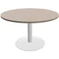 ENSEMBLE│table ronde pied central diamètre 100 ou 120 cm ENSEMBLE│table ronde pied central diamètre 100 ou 120 cm