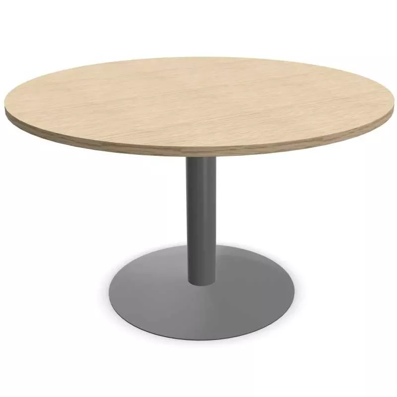 ENSEMBLE│Table ronde pied central│120 cm│ 4-5 personnes ENSEMBLE│Table ronde pied central│120 cm│ 4-5 personnes