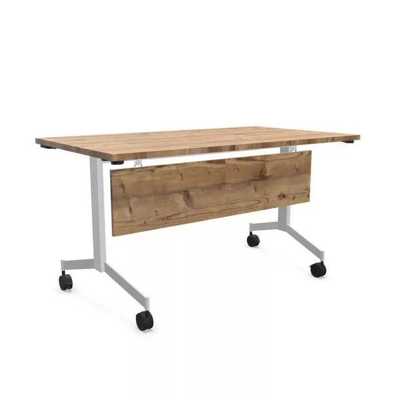 EUREKA│Table abattante rectangulaire Profondeur 70 cm avec voile de fond