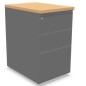 PAISIBLE│Caisson Hauteur Profondeur 60 cm bureau acier/mélaminé PAISIBLE│Caisson Hauteur Profondeur 60 cm bureau acier/mélaminé