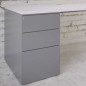 PAISIBLE│Caisson Hauteur Profondeur 80 cm bureau acier/mélaminé PAISIBLE│Caisson Hauteur Profondeur 80 cm bureau acier/mélaminé