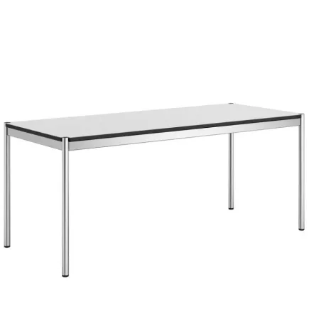 USM HALLER│Table/bureau 175 x 75 cm│Gris perle