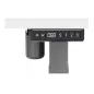LUTZ 2 - 25MM│Bureau électrique simple motorisation - 3 mémoires de position - USB A+C