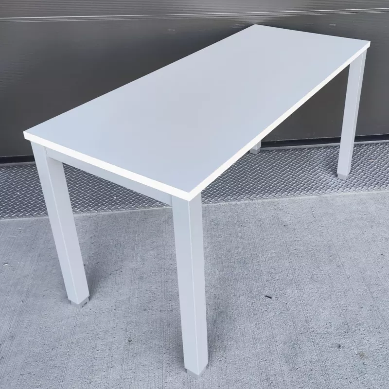 TAMO │Table modulaire │L 140x60cm - Blanc / Gris Clair