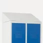 EOL│Toit de vestiaire│L 120 cm - Acier gris EOL│Toit de vestiaire│L 120 cm - Acier gris