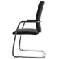 VISIT│Fauteuil visiteur Haut dossier│Cuir