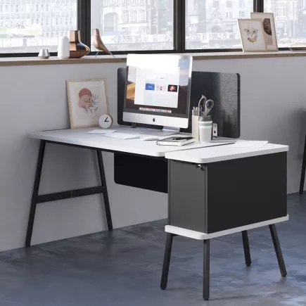 ALTO│Bureau avec extension caisson