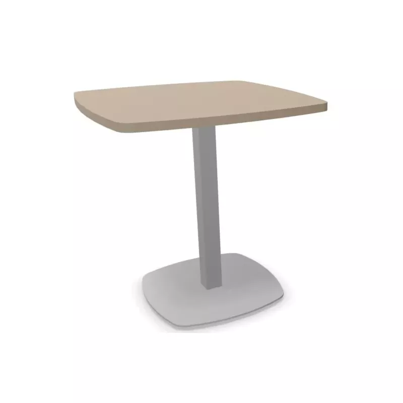 PAUSE│Table carrée côtés cintrés│Hauteur 72 / 90 / 104 cm