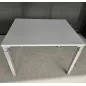 STEELCASE│Bureau droit télescopique L100 Pieds gris alu│modèle Kalidro