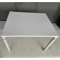 STEELCASE│Bureau droit télescopique L100 Pieds gris alu│modèle Kalidro