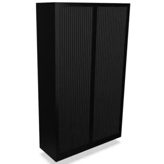 ARIV│Armoire rideau H 198 cm│Noir