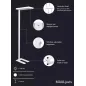 MAUL│Lampadaire LED MAUL Juvis capteur réglable - Blanc