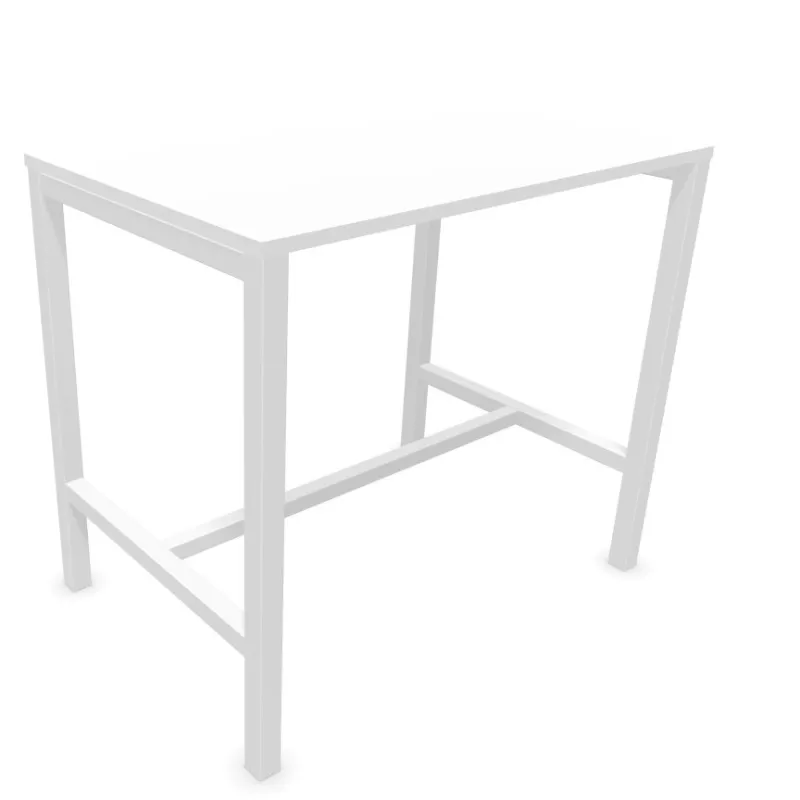 ASTROLITE HAUTE│Table polyvalente rectangle p 80 x H 105 cm