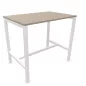 ASTROLITE HAUTE│Table polyvalente rectangle p 80 x H 105 cm