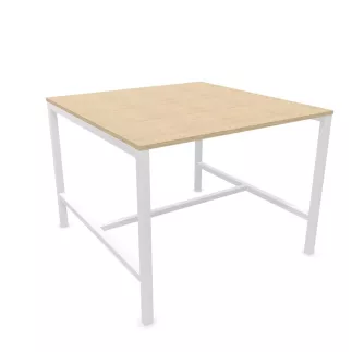 ASTROLITE HAUTE│Table polyvalente carrée L 140 x H 105cm