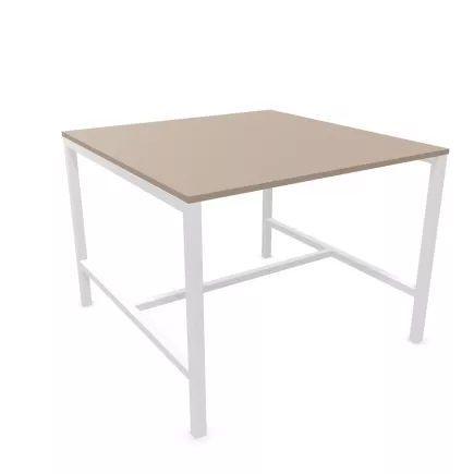 ASTROLITE HAUTE│Table polyvalente carrée L 140 x H 105cm