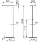 WALDMANN│LAVIGO LED - DPS 14000/840/P/G2/SRMET/T12 - 93 W / 14050 lm - Gris métallisé