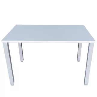 TAMO│Table modulaire│L 120x p 80cm - Blanc / Gris Clair