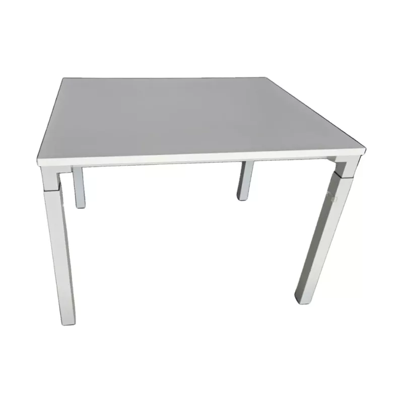 STEELCASE│KALIDRO Bureau droit L100 Pieds gris alu réglables en hauteur STEELCASE│KALIDRO Bureau droit L100 Pieds gris alu réglables en hauteur