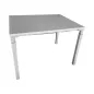 STEELCASE│Bureau droit télescopique L100 Pieds gris alu│modèle Kalidro