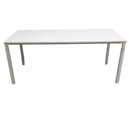 STEELCASE│KALIDRO Bureau droit L 160 Pieds gris alu