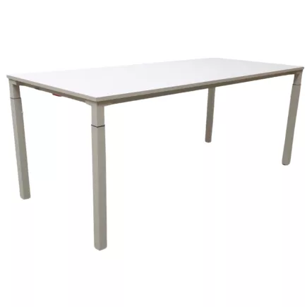 STEELCASE│Bureau droit L 160 Pieds gris alu│Modèle Kalidro