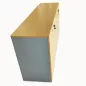 SANMA│Armoire│L 180 cm - 4 portes │Chêne Clair / Aluminium SANMA│Armoire│L 180 cm - 4 portes │Chêne Clair / Aluminium