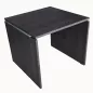 MOKA│Table d'appoint - Bureau│L 80 x p 80│Chêne Café