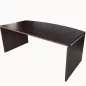 MOKA│Bureau de direction arqué │Chêne Royal Brun MOKA│Bureau de direction arqué │Chêne Royal Brun