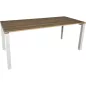 STUL│Bureau L180 x p80 x H 72 cm│Walnut / Gris alu