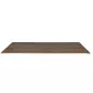 STUL│Structure partagée pour 4 postes L180 x p80 x H 72 cm│Walnut / Gris alu