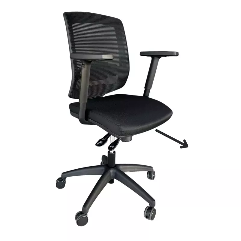 NEW EASY'R│Fauteuil de travail avec soutien lombaire et placet réglable NEW EASY'R│Fauteuil de travail avec soutien lombaire et placet réglable