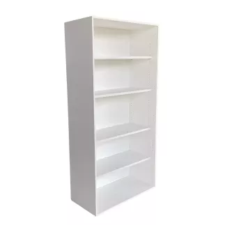 ARMAND EXPO│Bibliothèque ouverte L 100 cm│Blanc