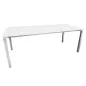 STEELCASE│Bureau droit Hauteur réglable L 180│Modèle Kalidro│Blanc/Gris alu