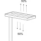 MAUL│Lampadaire LED MAUL Juvis capteur réglable│Blanc MAUL│Lampadaire LED MAUL Juvis capteur réglable│Blanc