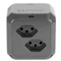 STEFFEN│Cube Multiprises anthracite USB C STEFFEN│Cube Multiprises anthracite USB C