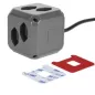 STEFFEN│Cube Multiprises anthracite USB C STEFFEN│Cube Multiprises anthracite USB C