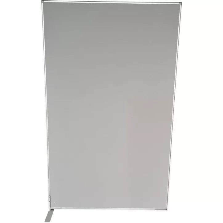 STEELCASE│Cloison L120xH200 cm│Gris clair/Gris alu