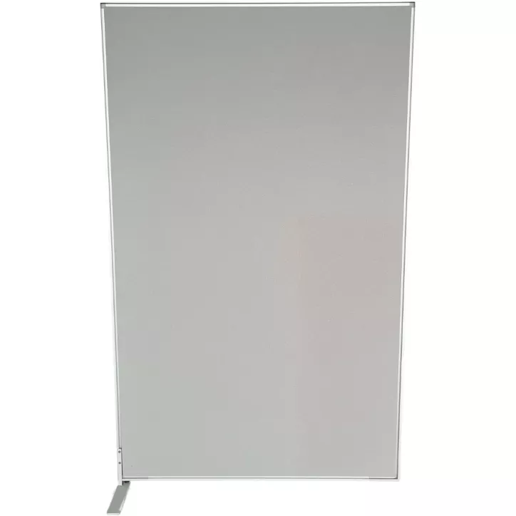 STEELCASE│Cloison L120xH200 cm│Gris clair/Gris alu