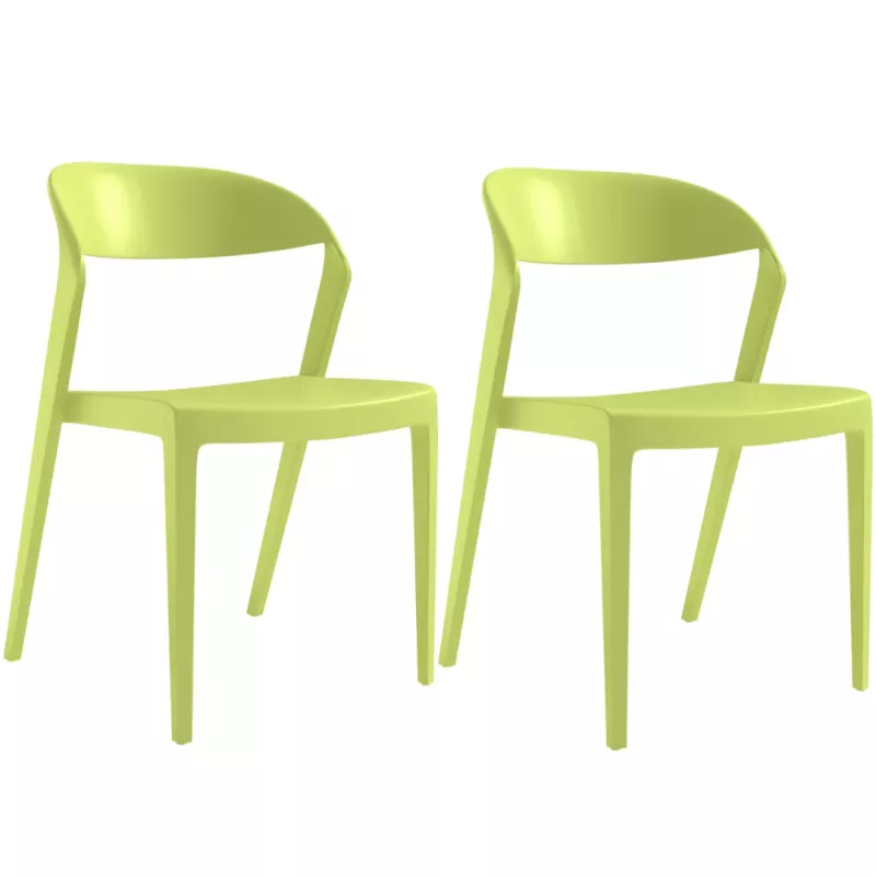 Lot de 2 MARCEAU │Siège de collectivité - visiteurs │Lemon Lot de 2 MARCEAU │Siège de collectivité - visiteurs │Lemon
