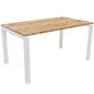 ASTRO│Bureau droit L 160 x P 70│Timber/Blanc ASTRO│Bureau droit L 160 x P 70│Timber/Blanc