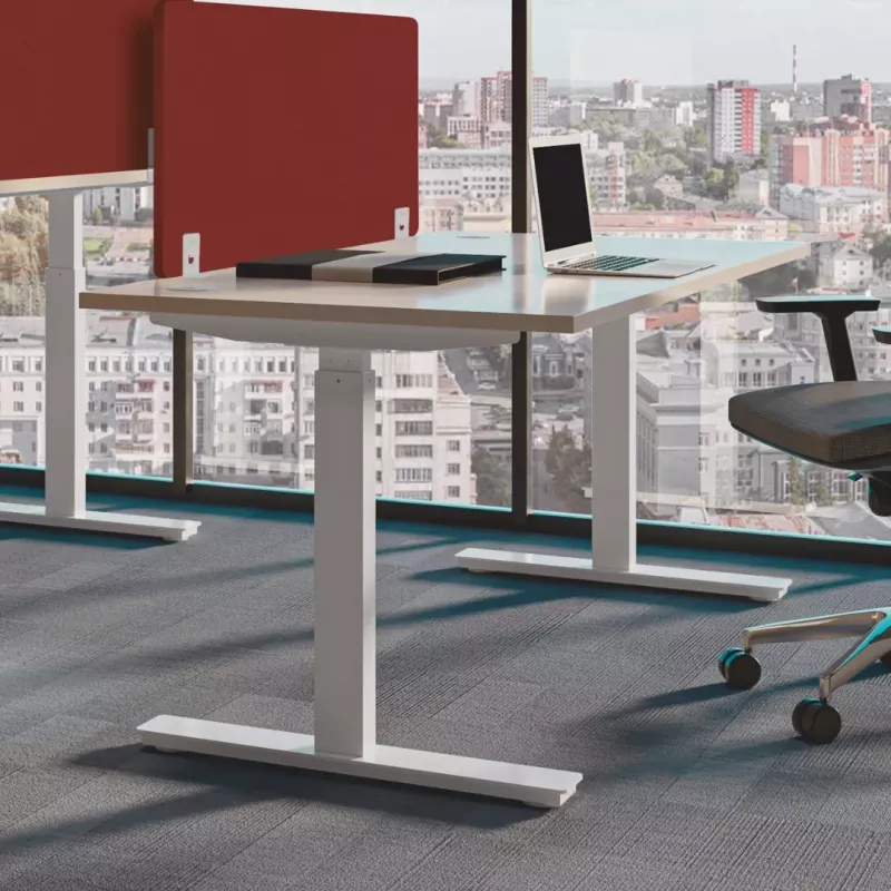 ENVOL EVO│Bureau électrique 2 moteurs - 4 mémoires de position - USB A+C